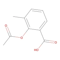 2-(Acetyloxy)-3-methylbenzoic acid, 97% CAS 4386-39-4
