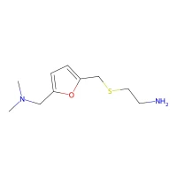 2-[({5-[(Dimethylamino)methyl]-2-furyl}methyl)thio]ethan-1-amine, 95% CAS 66356-53-4