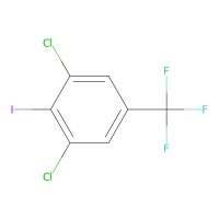 1,3-Dichloro-2-iodo-5-(trifluoromethyl)benzene, 97% CAS 175205-56-8