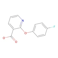 2-(4-Fluorophenoxy)nicotinic acid, 97% CAS 54629-13-9