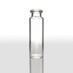 Fiolki 20ml z wywiniętym brzegiem ND20 przeźroczyste zaciskane