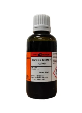 Barwnik Giemsy roztwór CAS 51811-82-6 opakowanie 50ml