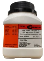 Glinu chlorek 6 hydrat cz CAS 7784-13-6