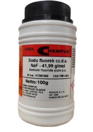 Fluorek sodu czda CAS-7681-49-4 - 500G