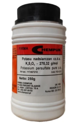 Nadsiarczan potasu czda CAS 7727-21-1 opakowanie 1kg