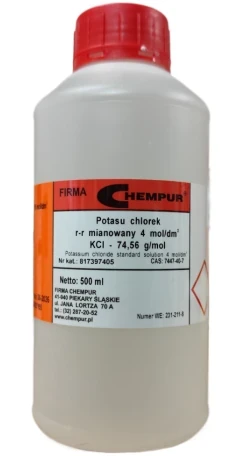 Chlorek potasu 4 mol/l