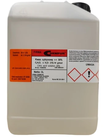 Kwas cytrynowy roztwór 30%