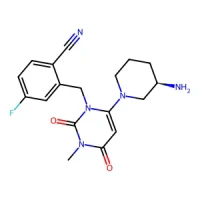 (R)-2-((6-(3-Aminopiperidin-1-yl)-3-methyl-2,4-dioxo-3,4-dihydropyrimidin-1(2H)-yl)methyl)-4-fluorobenzonitrile 98+% CAS 865759-25-7