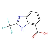 2-(Trifluoromethyl)-1H-benzo[d]imidazole-7-carboxylic acid 95% CAS 6866-57-5