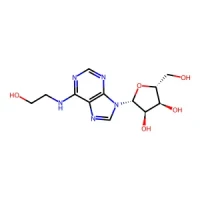 (2R,3R,4S,5R)-2-(6-((2-Hydroxyethyl)amino)-9H-purin-9-yl)-5-(hydroxymethyl)tetrahydrofuran-3,4-diol 96% CAS 4338-48-1