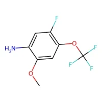 5-Fluoro-2-methoxy-4-(trifluoromethoxy)aniline 98% CAS 1806491-76-8