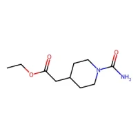 Ethyl 2-(1-carbamoylpiperidin-4-yl)acetate 97% CAS 279236-51-0
