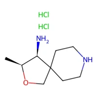 (3S,4S)-3-Methyl-2-oxa-8-azaspiro[4.5]decan-4-amine dihydrochloride 98% CAS 2055761-19-6
