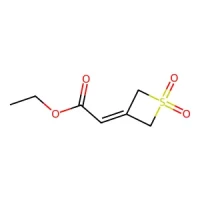 Ethyl 2-(1,1-dioxidothietan-3-ylidene)acetate 98% CAS 1394319-79-9