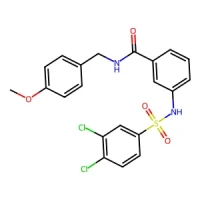 3-((3,4-Dichlorophenyl)sulfonamido)-N-(4-methoxybenzyl)benzamide 98% CAS 869714-27-2