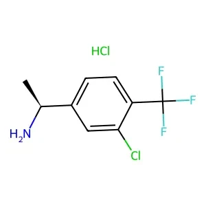 (S)-1-(3-Chloro-4-(trifluoromethyl)phenyl)ethan-1-amine hydrochloride 95%