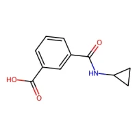 3-(Cyclopropylcarbamoyl)benzoic acid 95% CAS 852879-04-0