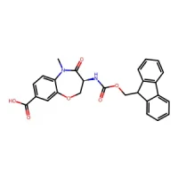 (S)-3-((((9H-Fluoren-9-yl)methoxy)carbonyl)amino)-5-methyl-4-oxo-2,3,4,5-tetrahydrobenzo[b][1,4]oxazepine-8-carboxylic acid 95% CAS 3029247-58-0
