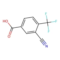 3-Cyano-4-(trifluoromethyl)benzoic acid 98% CAS 1048034-95-2