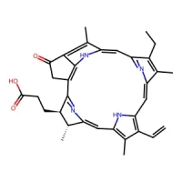 (3S,4S)-9-Ethenyl-14-ethyl-4,8,13,18-tetramethyl-20-oxo-3-phorbinepropanoic acid 95% CAS 24533-72-0