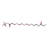 tert-Butyl 1-bromo-2-oxo-6,9,12-trioxa-3-azapentadecan-15-oate 95% CAS 1807537-33-2