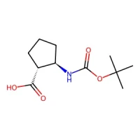 (1R,2R)-2-((tert-Butoxycarbonyl)amino)cyclopentanecarboxylic acid 95% CAS 245115-25-7