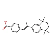 (E)-4-(2-(5,5,8,8-Tetramethyl-5,6,7,8-tetrahydronaphthalen-2-yl)prop-1-en-1-yl)benzoic acid 98% CAS 71441-28-6