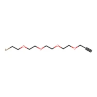 1-Bromo-3,6,9,12-tetraoxapentadec-14-yne 95% CAS 1308299-09-3