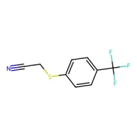 2-((4-(Trifluoromethyl)phenyl)thio)acetonitrile 95% CAS 1230154-76-3