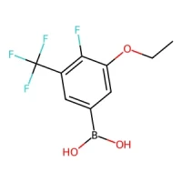 (3-Ethoxy-4-fluoro-5-(trifluoromethyl)phenyl)boronic acid 97% CAS 2096341-62-5