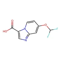 7-(Difluoromethoxy)imidazo[1,2-a]pyridine-3-carboxylic acid 98% CAS 1426136-24-4