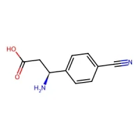 (S)-3-Amino-3-(4-cyanophenyl)propanoic acid 95% CAS 718596-77-1