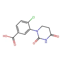 4-Chloro-3-(2,4-dioxotetrahydropyrimidin-1(2H)-yl)benzoic acid 98% CAS 2377645-90-2