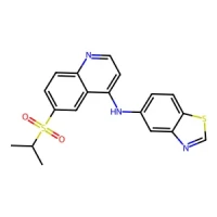 N-(6-(Isopropylsulfonyl)quinolin-4-yl)benzo[d]thiazol-5-amine 99+% CAS 1346546-69-7