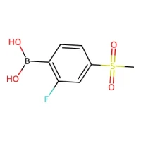 2-Fluoro-4-(methylsulfonyl)phenylboronic acid 95% CAS 957060-85-4