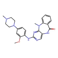2-((2-Methoxy-4-(4-methylpiperazin-1-yl)phenyl)amino)-11-methyl-5,11-dihydro-6H-benzo[e]pyrimido[5,4-b][1,4]diazepin-6-one 97% CAS 1234480-46-6