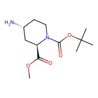 (2R,4R)-1-tert-Butyl 2-methyl 4-aminopiperidine-1,2-dicarboxylate 97% CAS 778646-95-0