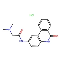 2-(Dimethylamino)-N-(6-oxo-5,6-dihydrophenanthridin-2-yl)acetamide hydrochloride 98% CAS 344458-15-7