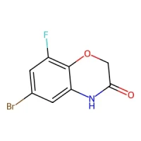 6-Bromo-8-fluoro-2H-benzo[b][1,4]oxazin-3(4H)-one 98% CAS 560082-53-3