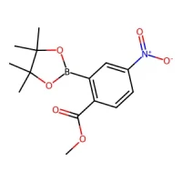 Methyl 4-nitro-2-(4,4,5,5-tetramethyl-1,3,2-dioxaborolan-2-yl)benzoate 98% CAS 2377608-56-3