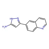 3-(Quinolin-6-yl)-1H-pyrazol-5-amine 98% CAS 1040724-21-7