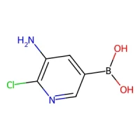 (5-Amino-6-chloropyridin-3-yl)boronic acid 95% CAS 1354697-94-1