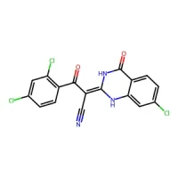 2-(7-Chloro-4-oxo-3,4-dihydroquinazolin-2(1H)-ylidene)-3-(2,4-dichlorophenyl)-3-oxopropanenitrile 98% CAS 1370554-01-0