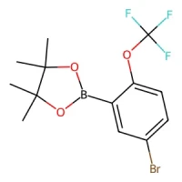 2-(5-Bromo-2-(trifluoromethoxy)phenyl)-4,4,5,5-tetramethyl-1,3,2-dioxaborolane 95% CAS 2121515-02-2