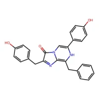8-Benzyl-2-(4-hydroxybenzyl)-6-(4-hydroxyphenyl)imidazo[1,2-a]pyrazin-3(7H)-one 97% CAS 55779-48-1