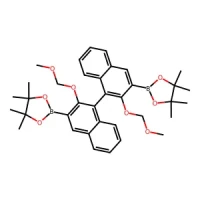 (R)-2,2'-Bis(methoxymethoxy)-1,1'-binaphthyl-3,3'-diboronic acid pinacol ester 97%  99%ee CAS 260442-17-9