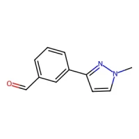 3-(1-Methyl-1H-pyrazol-3-yl)benzaldehyde 97% CAS 179056-79-2