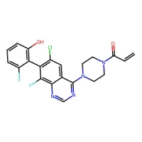 (R)-1-(4-(6-Chloro-8-fluoro-7-(2-fluoro-6-hydroxyphenyl)quinazolin-4-yl)piperazin-1-yl)prop-2-en-1-one 99% CAS 1698055-86-5