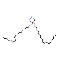 1-Methyl-4,4-bis(((9Z,12Z)-octadeca-9,12-dien-1-yl)oxy)piperidine 95% CAS 1318793-78-0
