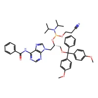 (S)-1-(6-Benzamido-9H-purin-9-yl)-3-(bis(4-methoxyphenyl)(phenyl)methoxy)propan-2-yl (2-cyanoethyl) diisopropylphosphoramidite 95% CAS 851050-24-3